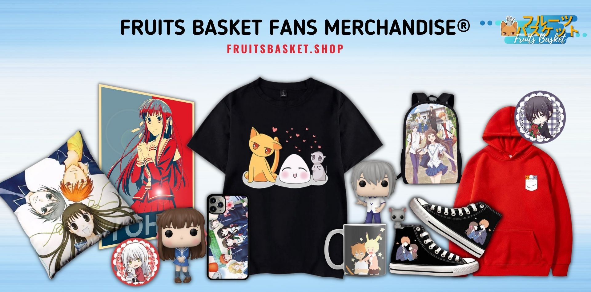 Bannière Web Fruitsbasket Store - Fruits Basket Shop