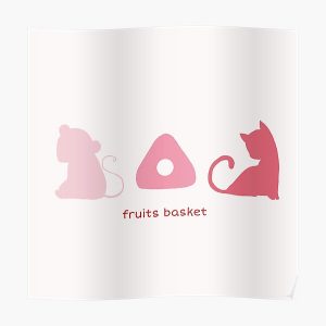 Affiche Minimaliste Fruits Basket RB0909 Produit Officiel Fruits Basket Merch