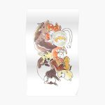 Fruits Basket  Zodiac Animals + Rice ball Poster RB0909 product Offical Fruits Basket Merch