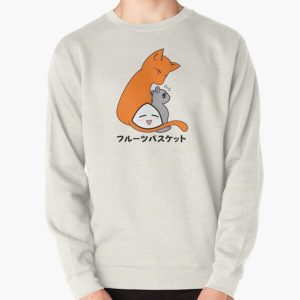 Kyō Yuki Onigiri/Cat mouse Onigiri/Anime zodiac/Cosplay cute Pullover Sweatshirt RB0909 product Offical Fruits Basket Merch