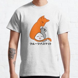 Kyō Yuki Onigiri/Cat mouse Onigiri/Anime zodiac/Cosplay cute Classic T-Shirt RB0909 product Offical Fruits Basket Merch