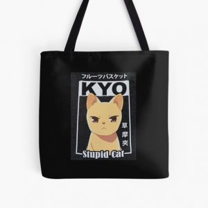 Kyo Cat Form, Fruits Basket Allover-Print Tote Bag RB0909 Produkt Offizieller Fruits Basket Merch