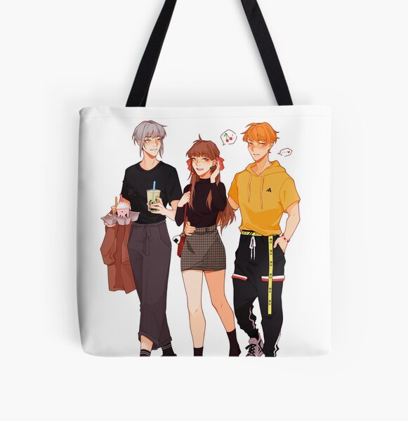 boba date All Over Print Tote Bag RB0909 product Offical Fruits Basket Merch