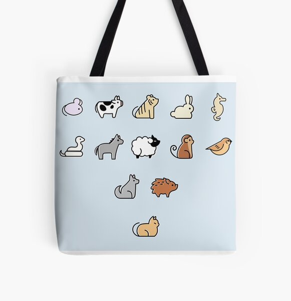 Fruits Basket Animals Poster All Over Print Tote Bag RB0909 product Offical Fruits Basket Merch