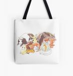 Fruits Basket | Zodiac Animals + Rice ball All Over Print Tote Bag RB0909 product Offical Fruits Basket Merch