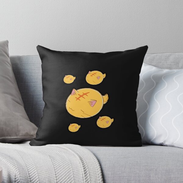 Kyo Cat Form, Fruits Basket Throw Pillow RB0909 product Offical Fruits Basket Merch