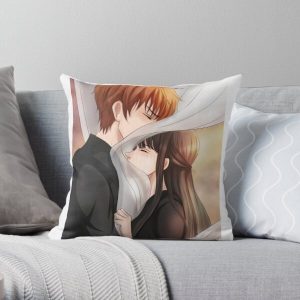 Fruits Basket Kyo and Tohru Throw Pillow RB0909 product Offical Fruits Basket Merch