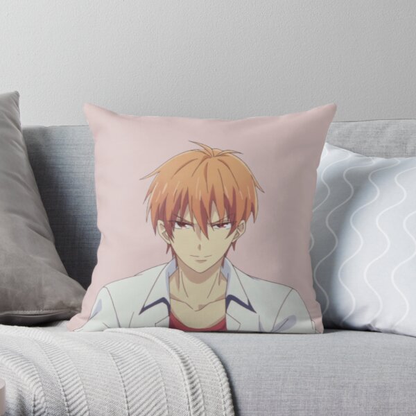 kyo sohma Throw Pillow RB0909 product Offical Fruits Basket Merch