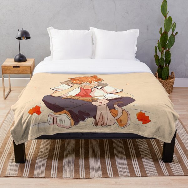 Kyo Cats (Fruits Basket) Throw Blanket RB0909 product Offical Fruits Basket Merch
